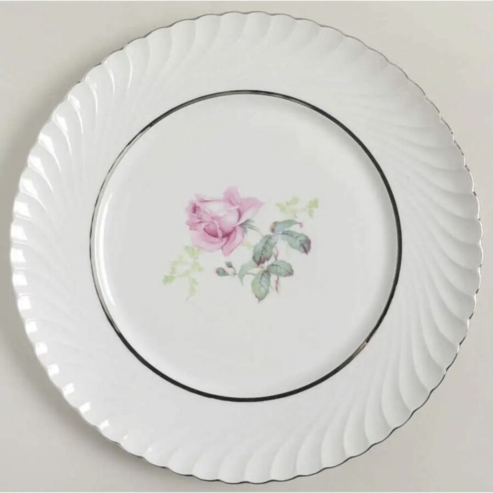 Royal Tettau Sterling Rose Salad Plate 7 7/8"